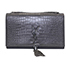 Kate Tassle Bag, £950, Handbags, Grey, Leather, Front view